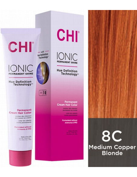 CHI IONIC Permanent Glans - 8C 89g
