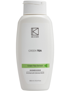 Duschpeeling med grönt te...