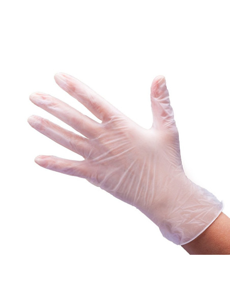 Vinylex-handskar | Vinyl | Puderfria (Medium, 7-8) 100 st.
