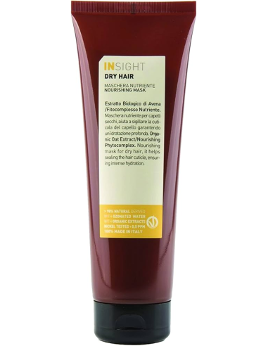 INSIGHT hårmask för torrt hår 250ml