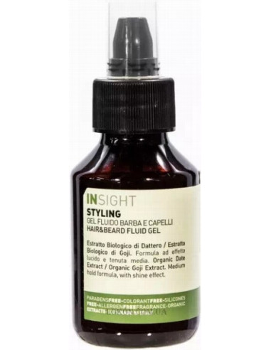 INSIGHT STYLING hår- och skägggel 100ml