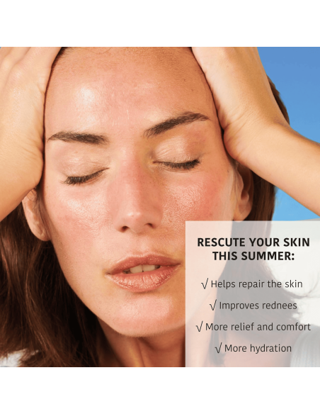 IROHA NATURE Ansiktsmask efter solexponering, lindrar irritation 25ml