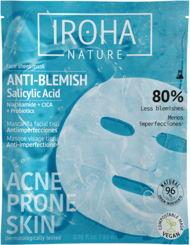 IROHA NATURE ACNE PRONE Mask med...