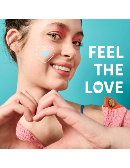 IROHA NATURE ACNE PRONE FUN Plåster med salicylsyra för behandling och förebyggande av akne 15 st/förpackning.