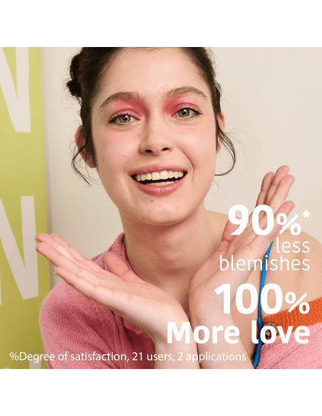 IROHA NATURE ACNE PRONE FUN Plåster med salicylsyra för behandling och förebyggande av akne 15 st/förpackning.