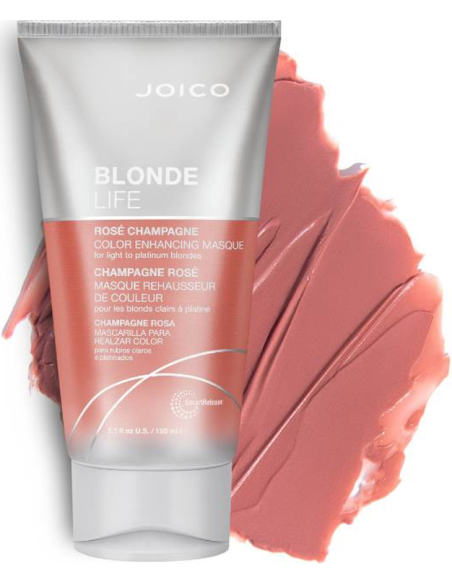 JOICO BLONDE LIFE Färgförstärkande mask - Roséchampagne 150ml