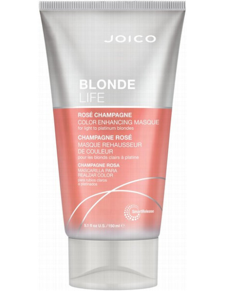 JOICO BLONDE LIFE Färgförstärkande mask - Roséchampagne 150ml