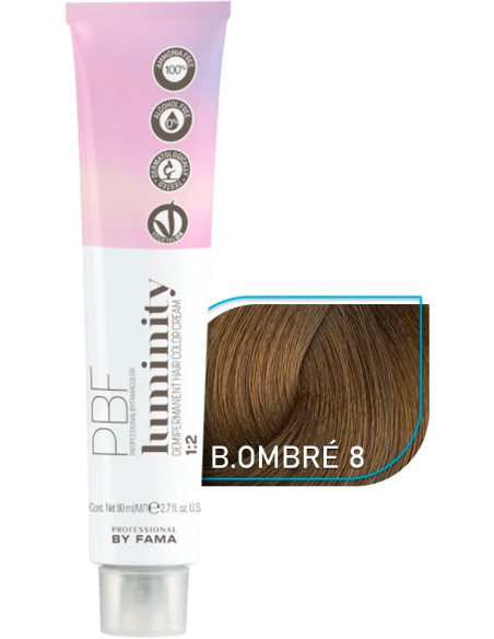 Professional By Fama Luminity Blond Ombre 8 tonande hårfärg, ljusblond, 80 ml