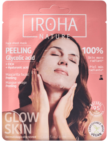 IROHA NATURE Peeling ansiktsmask med...