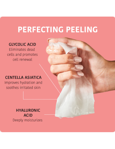 IROHA NATURE Peeling ansiktsmask med glykolsyra 23 ml