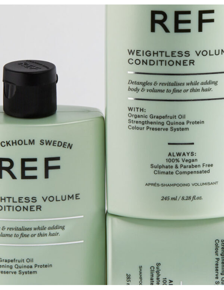 REF - Weightless Volume - volymgivande balsam för hår 250 ml