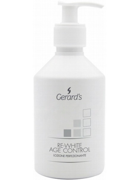 RE-WHITE AGE CONTROL Perfektionerande ansiktslotion, rengörande, mattgörande, balanserar hudens pH-värde 300ml