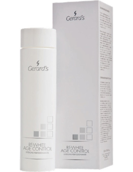 RE-WHITE AGE CONTROL Perfektionerande ansiktslotion, rengörande, mattgörande, balanserar hudens pH-värde 200ml