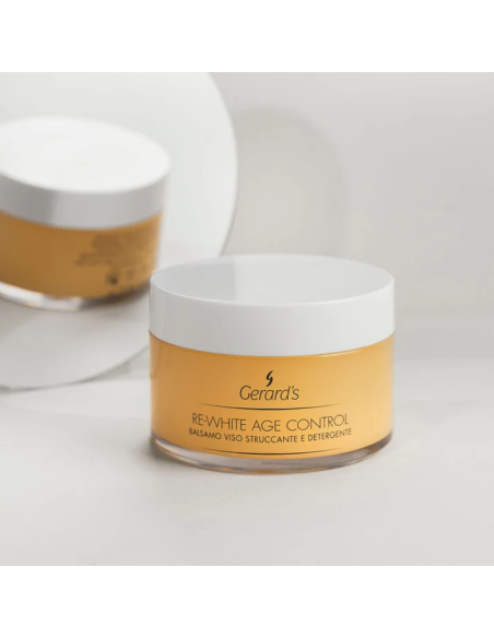 RE-WHITE AGE CONTROL Balm för ögon, läppar, ansikte för sminkborttagning och djuprengöring 150 ml