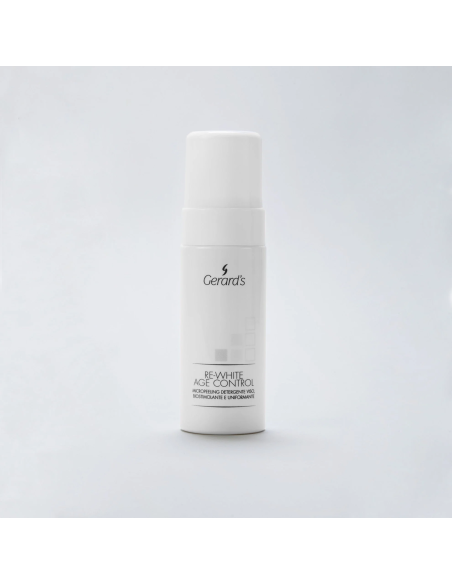 RE-WHITE AGE CONTROL Mikropeelingskum för ansiktsrengöring, biostimulerande 160 ml