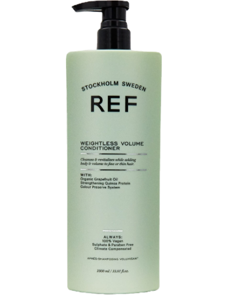 REF - Weightless Volume - volymgivande balsam för hår 1000ml
