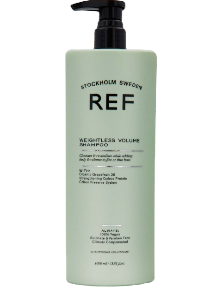 REF - Weightless Volume - volymgivande schampo för hår 1000ml