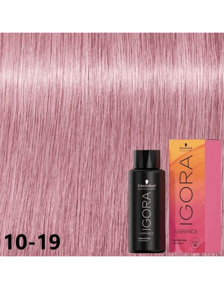 Schwarzkopf IGORA VIBRANCE demi-permanent hårfärg 10-19, 60 ml