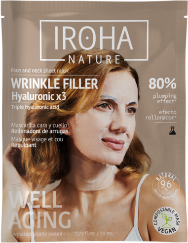 IROHA NATURE Fyllande ansikts- och...