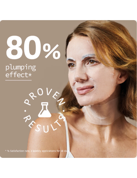 IROHA NATURE Fyllande ansikts- och halsmask - Anti-age 23ml