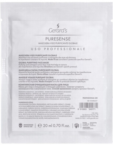 PURESENSE GLOBAL Ansiktsmask,...