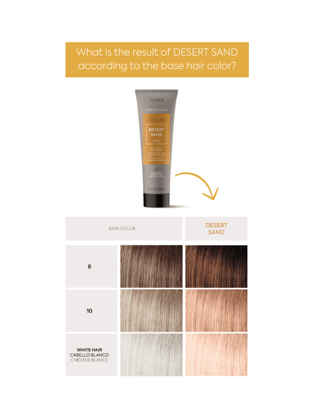 TEKNIA CREATIVE COLOR - ÖKENSAND Ansiktsmask 250ml