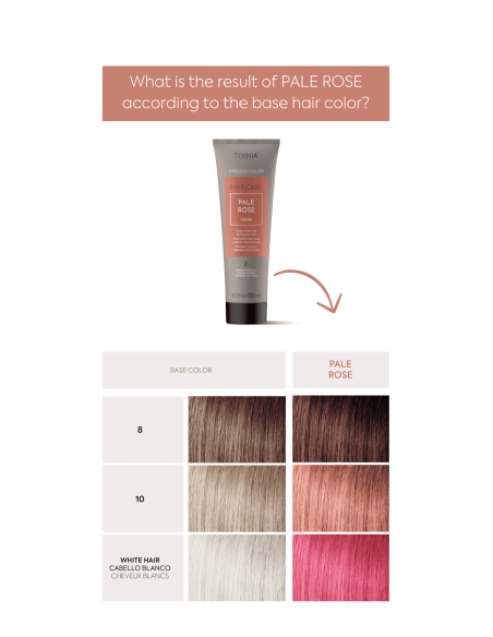 TEKNIA CREATIVE COLOR - PALE ROSE Toningsmask 250ml