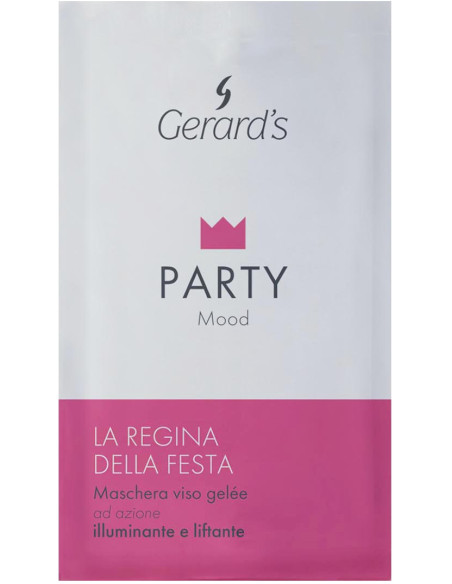 PARTY MOOD Ansiktsmask, gel, med lyftande, lystergivande 15ml