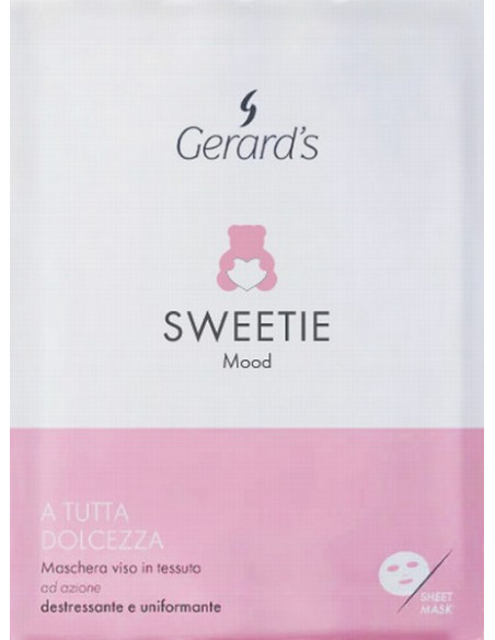 SWEETIE MOOD Ansiktsmask, ark, lugnande, tonande 20ml