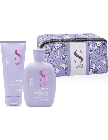 Semi Di Lino SMOOTH-set för ostyrigt hår