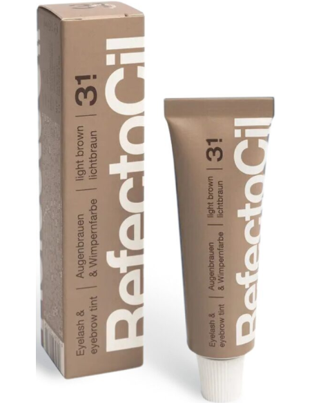 RefectoCil ögonbryns- och ögonfransfärg, ljusbrun 3.1, 15ml