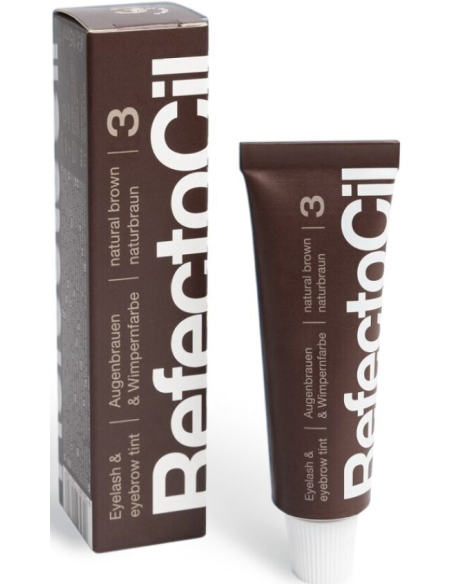 RefectoCil ögonbryns- och ögonfransfärg, brun 3, 15ml
