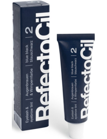 RefectoCil ögonbryns- och ögonfransfärg, blå-svart 2, 15ml