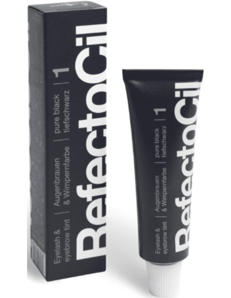 RefectoCil ögonbryns- och ögonfransfärg, svart 1, 15ml