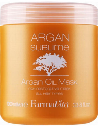 ARGAN SUBLIME Mask med arganolja,...