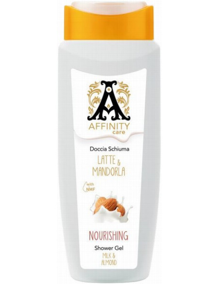 AFFINITY CARE Dusch- och badgel NÄRINGSFUKTANDE (Mjölk/Mandel) 300ml