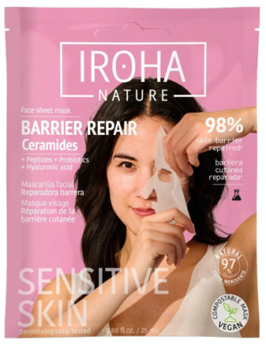 IROHA NATURE Mask med ceramider +...