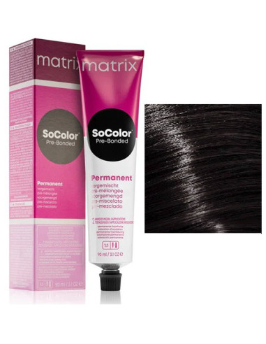 SOCOLOR Pre-Bonded 4N hårfärg 90ml