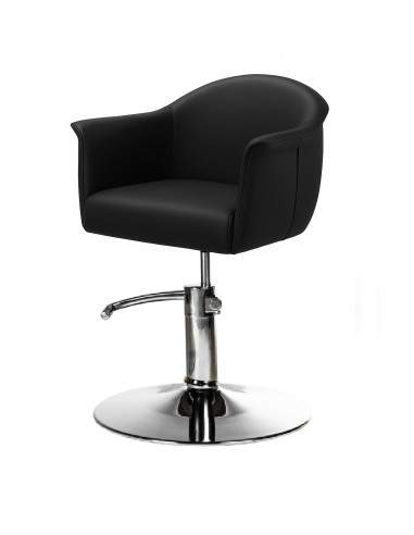 Frisörstol Charlotte, svart