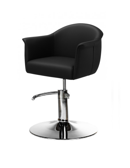Frisörstol Charlotte, svart