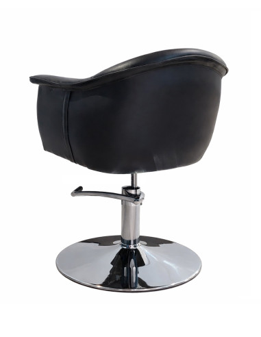 Frisörstol Charlotte, svart