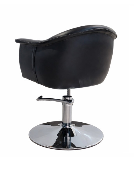 Frisörstol Charlotte, svart