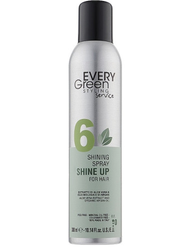 EVERYGREEN 6 Glansspray med ekologisk...