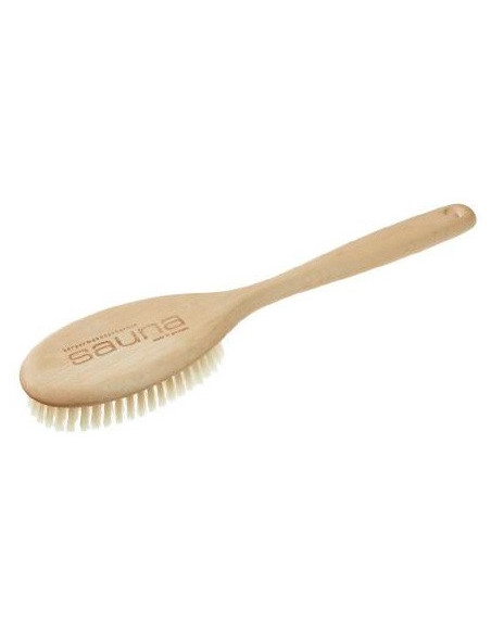 KELLER Bürsten bastu- och massageborste med fast borst, 230 mm