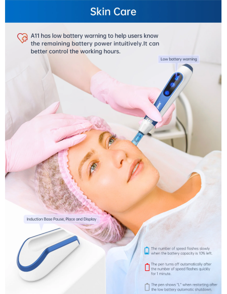 Dr. Pen Microneedling-apparat Dermapen A11 Ultima PRO, med batteri
