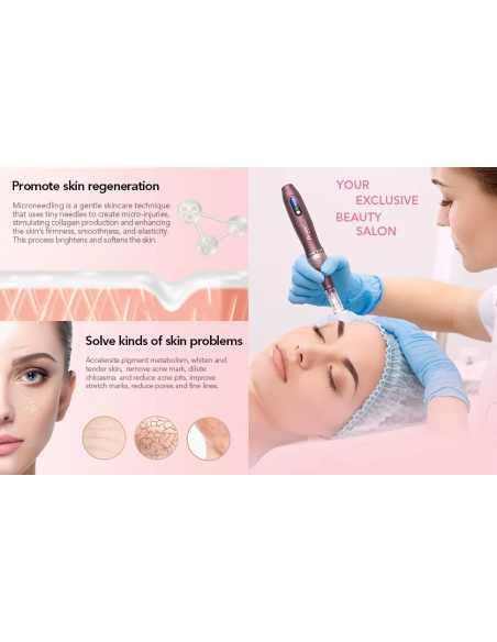 Dr. Pen Microneedling-apparat Dermapen A10, med batteri