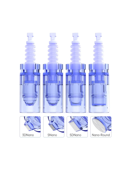 Mikronålskassetter för Dr. Pen dermapen A6 Ultima - NANO S nålar