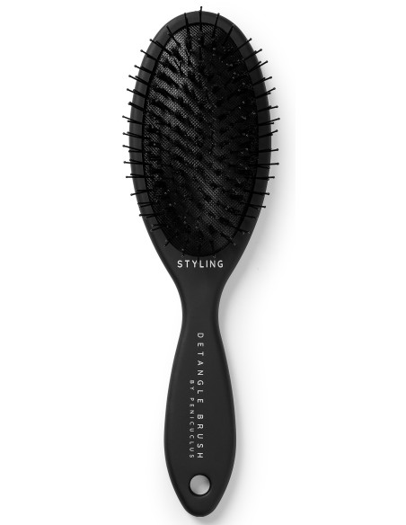 Peniculus stylingborste för skonsam utredning och styling, med en kombination av naturliga och nylonborst