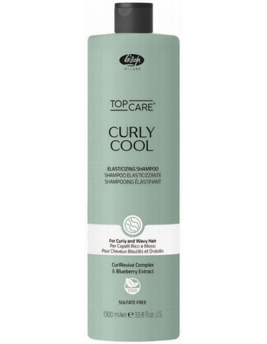 Top Care Curly Cool Shampoo 1000 ml