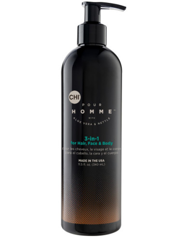 CHI POUR HOMME 3-i-1 för hår, ansikte...